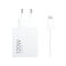 Cargador de carga Rápida Xiaomi 120W HyperCharge Combo USB Tipo-A Blanco + Cable USB-A a USB-C