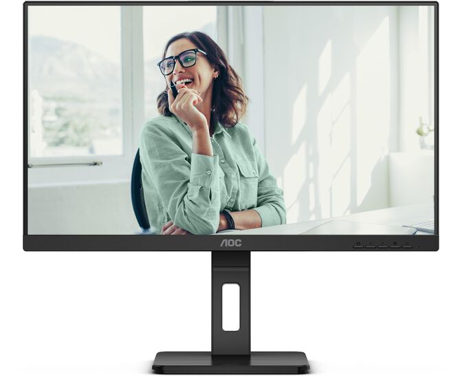Monitor AOC 23.8" 24P3CV IPS FHD 75Hz Ajuste de altura image number 1
