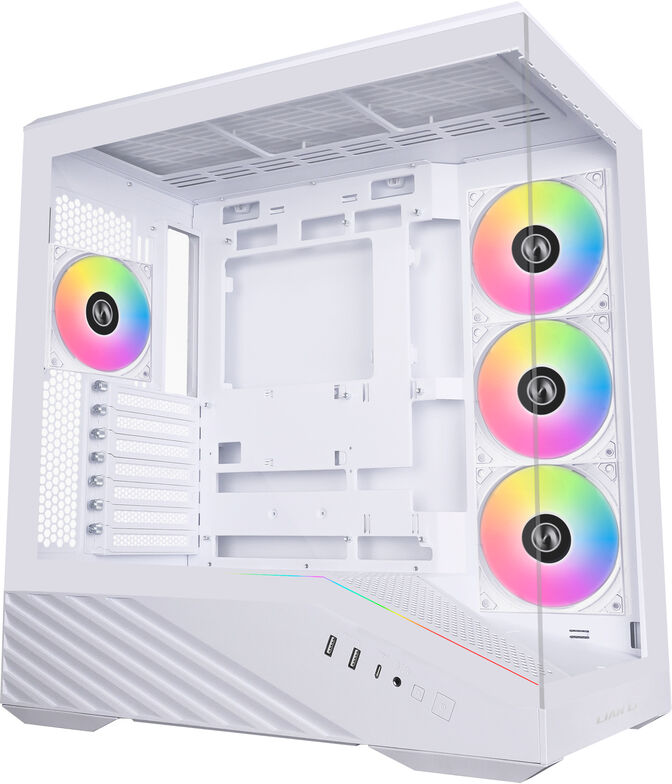 Caja ATX Lian Li Vector V100 Blanca Vidrio Templado image number 0