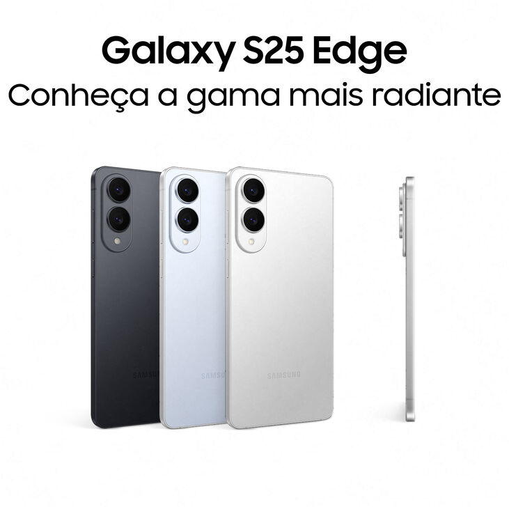 Smartphone Samsung Galaxy S25 Edge  6.7" (12 / 512GB) 120Hz Negro Titânio image number 1
