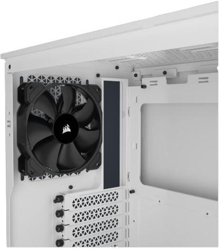 Torre ATX Corsair 3000D Airflow Blanco Cristal Templado image number 4