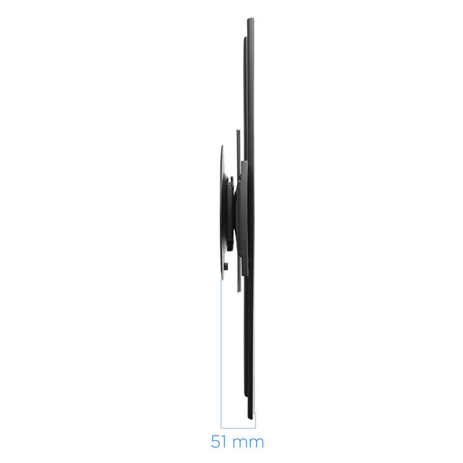 Soporte de Pared Tooq Rota&ccedil;&atilde;o 360&ordm; 37" a 70" Max. 50Kg Negro image number 9