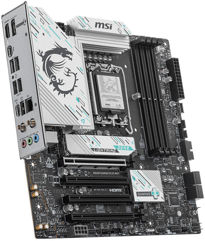 Placa Base MSI B860M GAMING PLUS WIFI image number 3