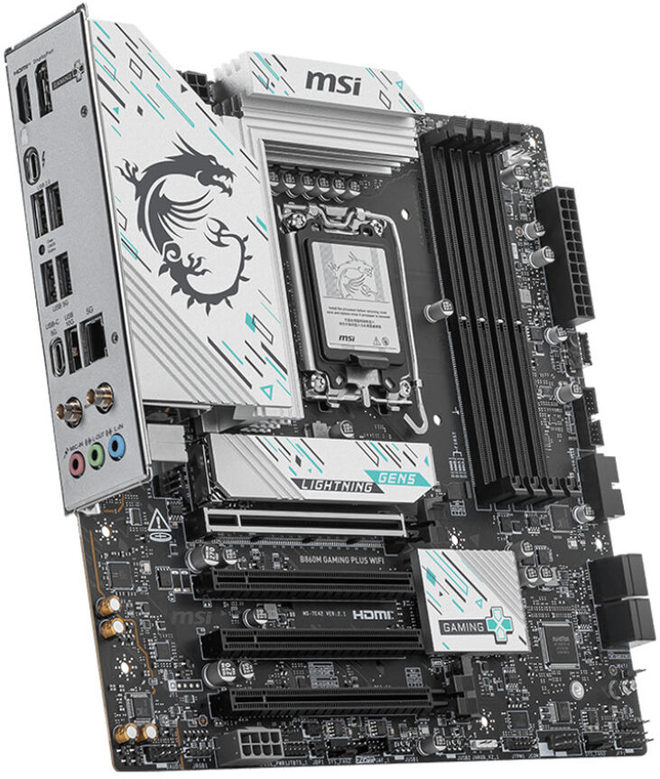 Placa Base MSI B860M GAMING PLUS WIFI image number 3