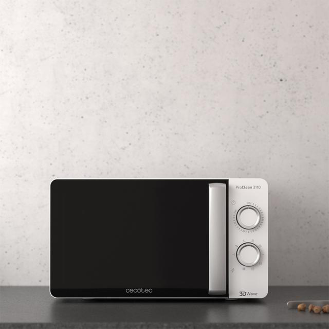 Microondas Cecotec ProClean 3110 Inox con Grill 20L image number 5