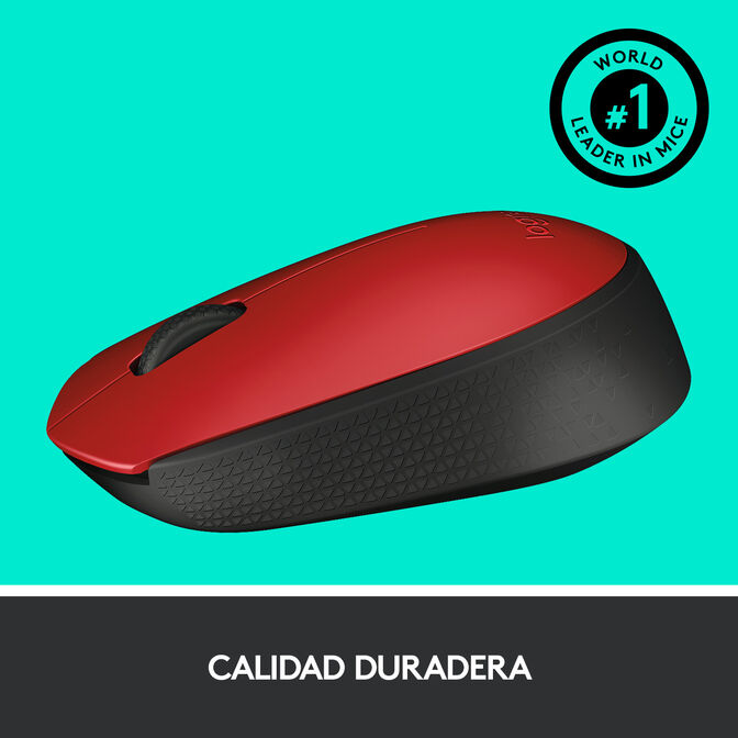 Rat&oacute;n Logitech M171 Wireless Vermelho/Negro image number 10