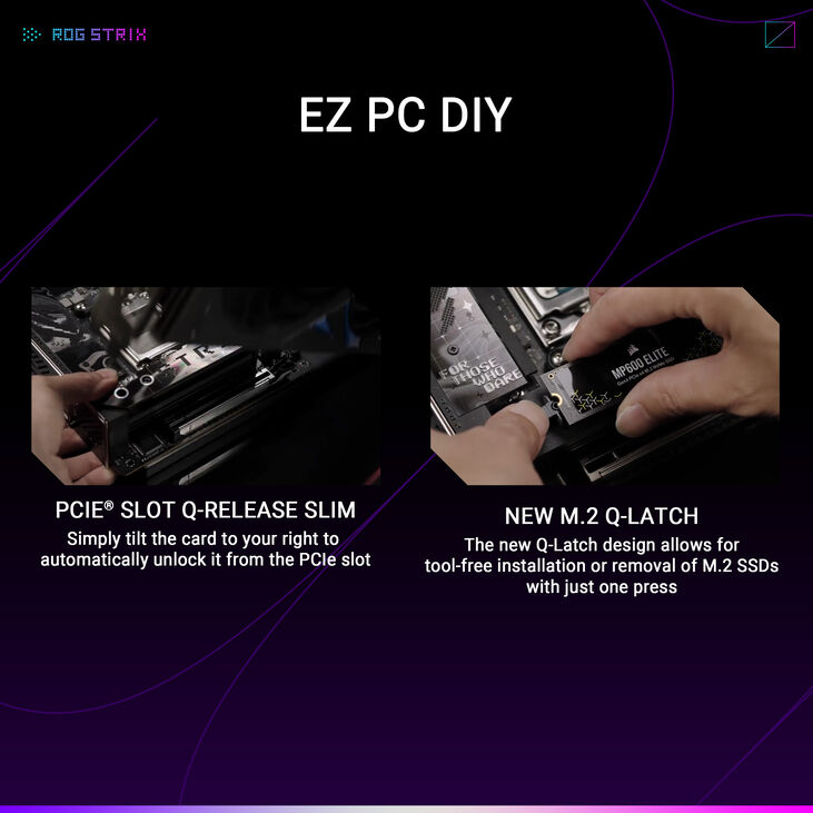 Placa Base Asus ROG Strix X870E-I Gaming WiFi image number 9