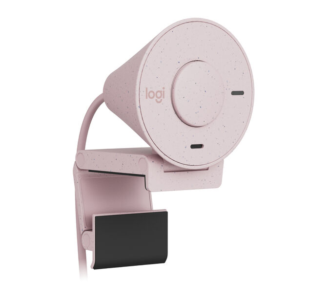 Webcam Logitech Brio 300 Full HD 1080p USB Type-C Rosa image number 5