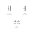 Soporte de Pared Tooq Tilt e GiRat&oacute;nrio 3 Pivots 13" a 27" Max. 15kg Negro image number null