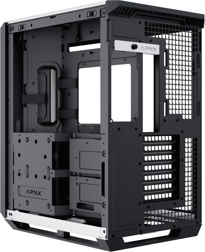 Caja ATX APNX V1 Negro/Blanco image number 6