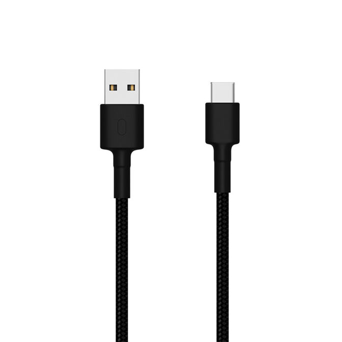 Xiaomi Mi Cable Braided USB 3.0 a USB Tipo C Negro 1M image number 0