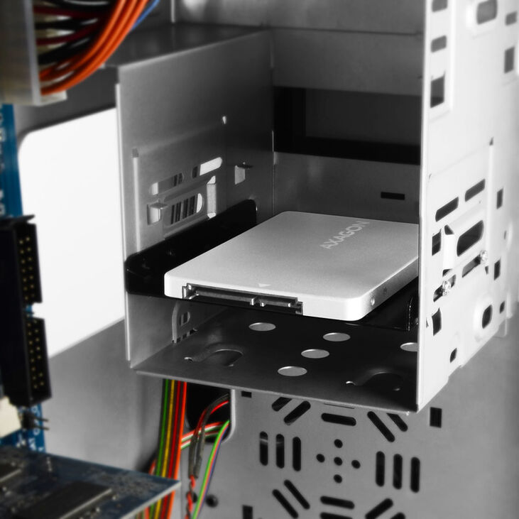 Caja Interno AXAGON RSS-M2SD SATA 2.5" para NGFF M.2 SSD, Aluminio Silver image number 6