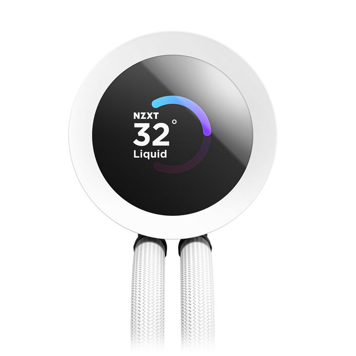Kit de Refrigeración Líquida CPU NZXT Kraken 360 V2 RGB Blanco image number 4