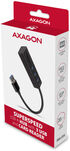 HUB USB AXAGON HMA-CR3A 3x USB-A + SD/microSD, USB3.2 Gen 1 hub, metalico image number null