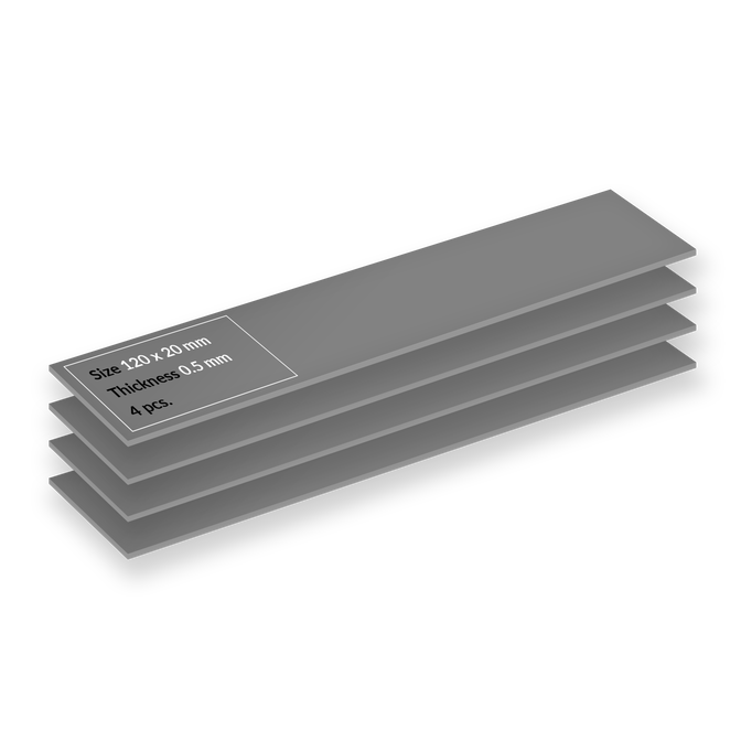 Thermal Pad Arctic TP-4 120 x 20 x 0.5 mm (Pack 4) image number 0