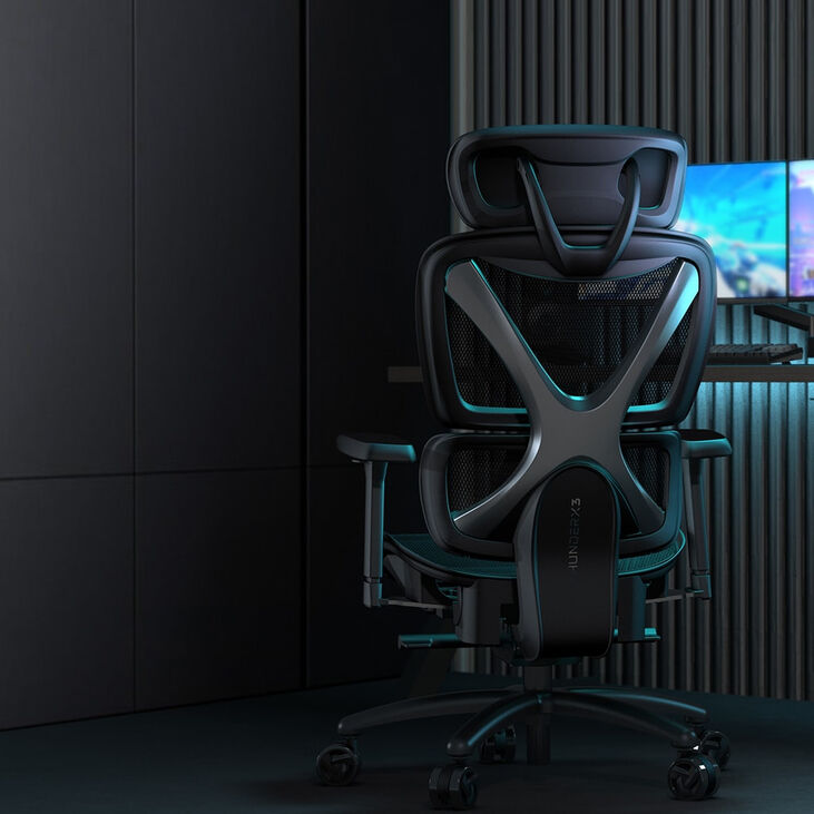 Silla Gaming Ergonomica ThunderX3 XTC - Negro/Negro image number 8