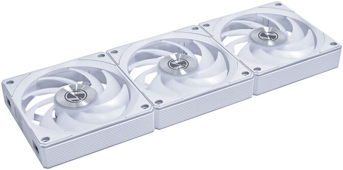Ventilador Lian Li UNI FAN CL120 Wireless RGB PWM Blanco 120mm (Pack 3) image number 1
