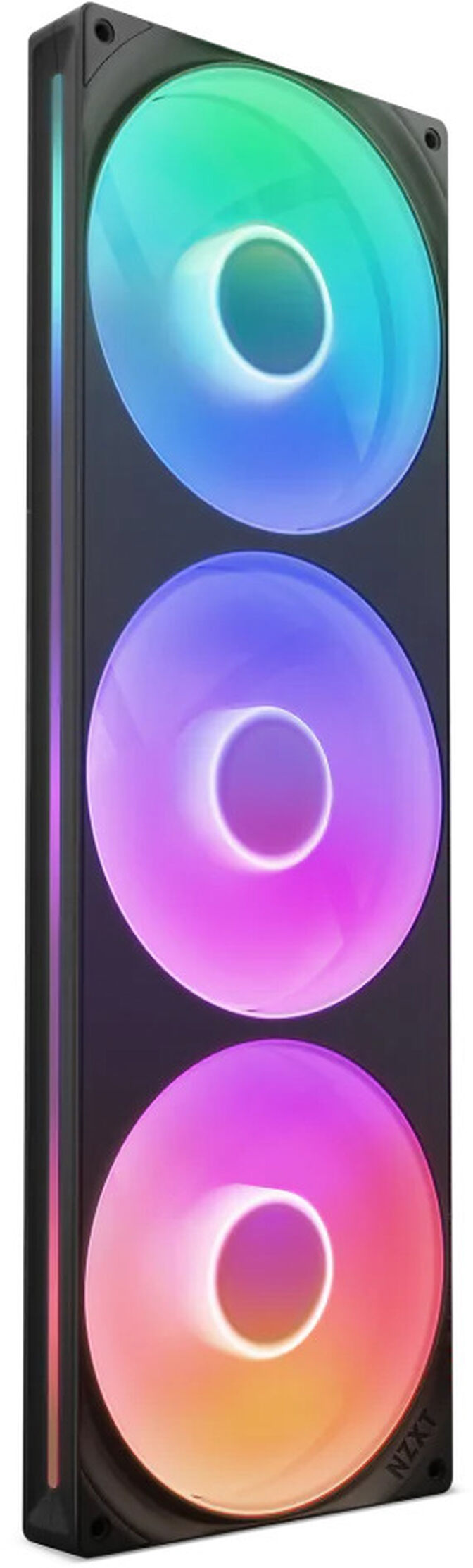 Ventilador NZXT F420 RGB Core Single-Frame Negras - Triplo Ventilador 140mm ( 420mm ) image number 0