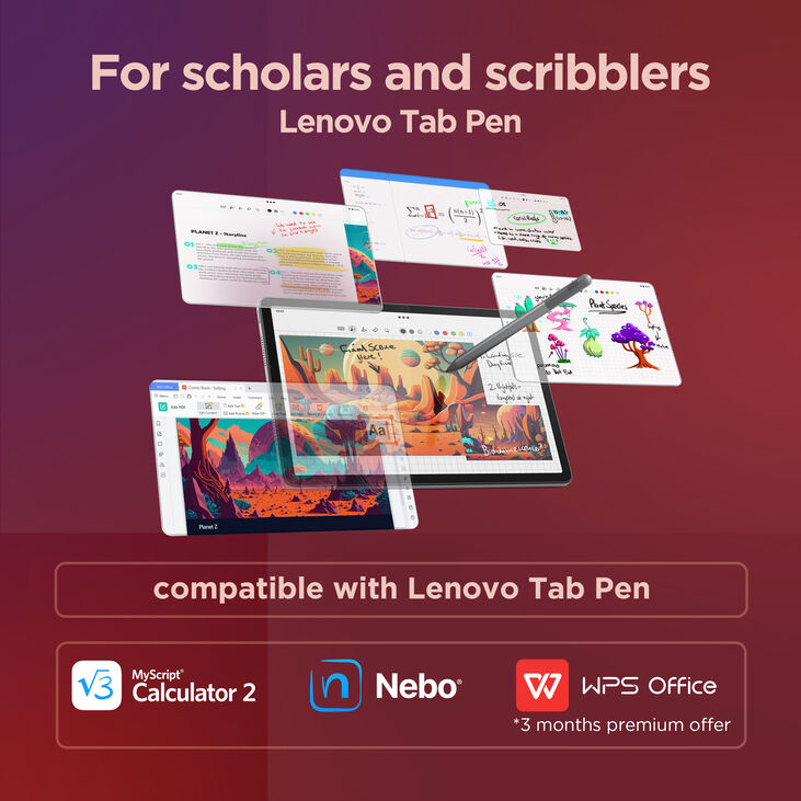 Tablet Lenovo Tab M11 TB-330FU 11" (8 / 128GB) 90Hz WiFi Cinzento + Capa + Pen image number 11