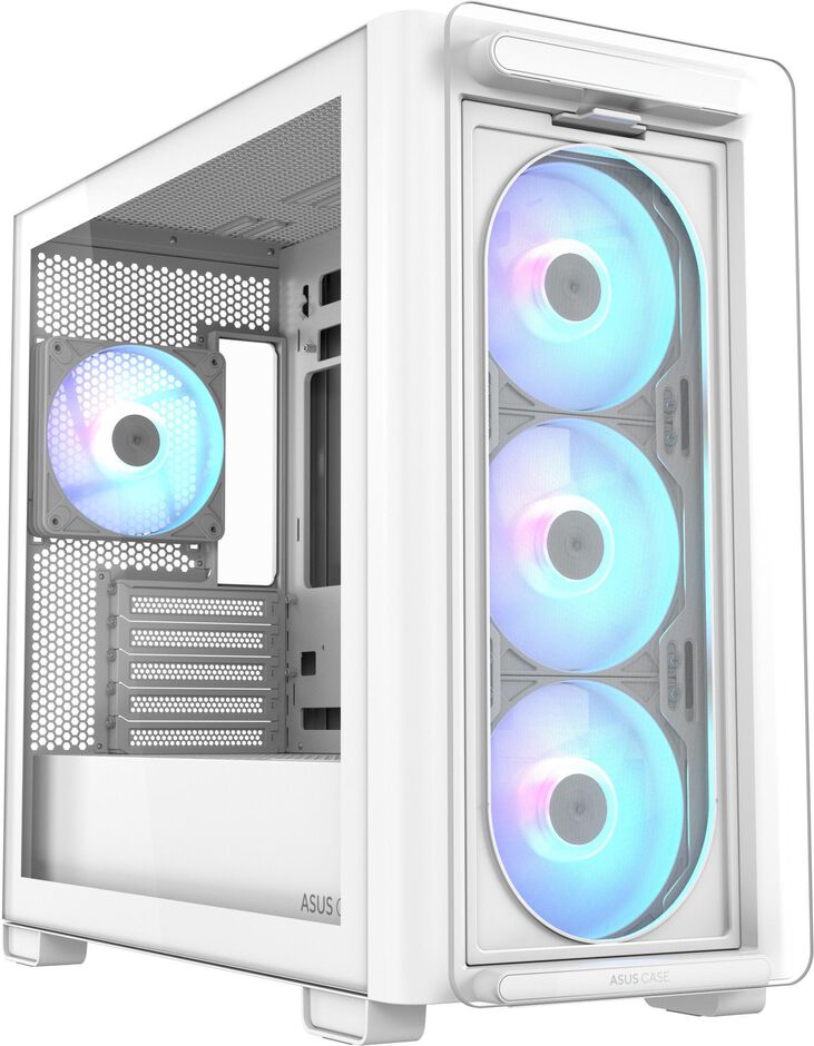 Torre Micro-ATX Asus A23 Plus ARGB Blanco image number 4