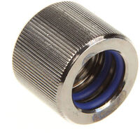 Conector EKWB HD G1/4 Hembra / Hembra 12/10mm Níquel Negro