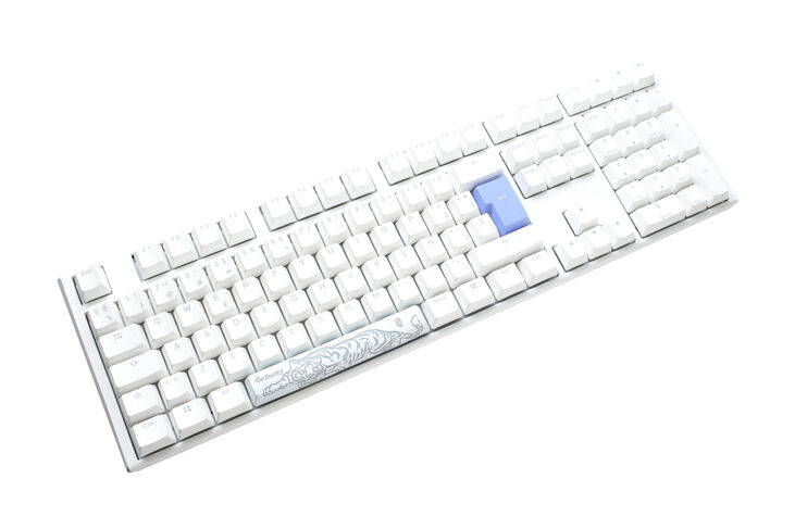 Teclado Mecânico Ducky ONE 3 Classic 100% Pure White MX-Red (ES) image number 1