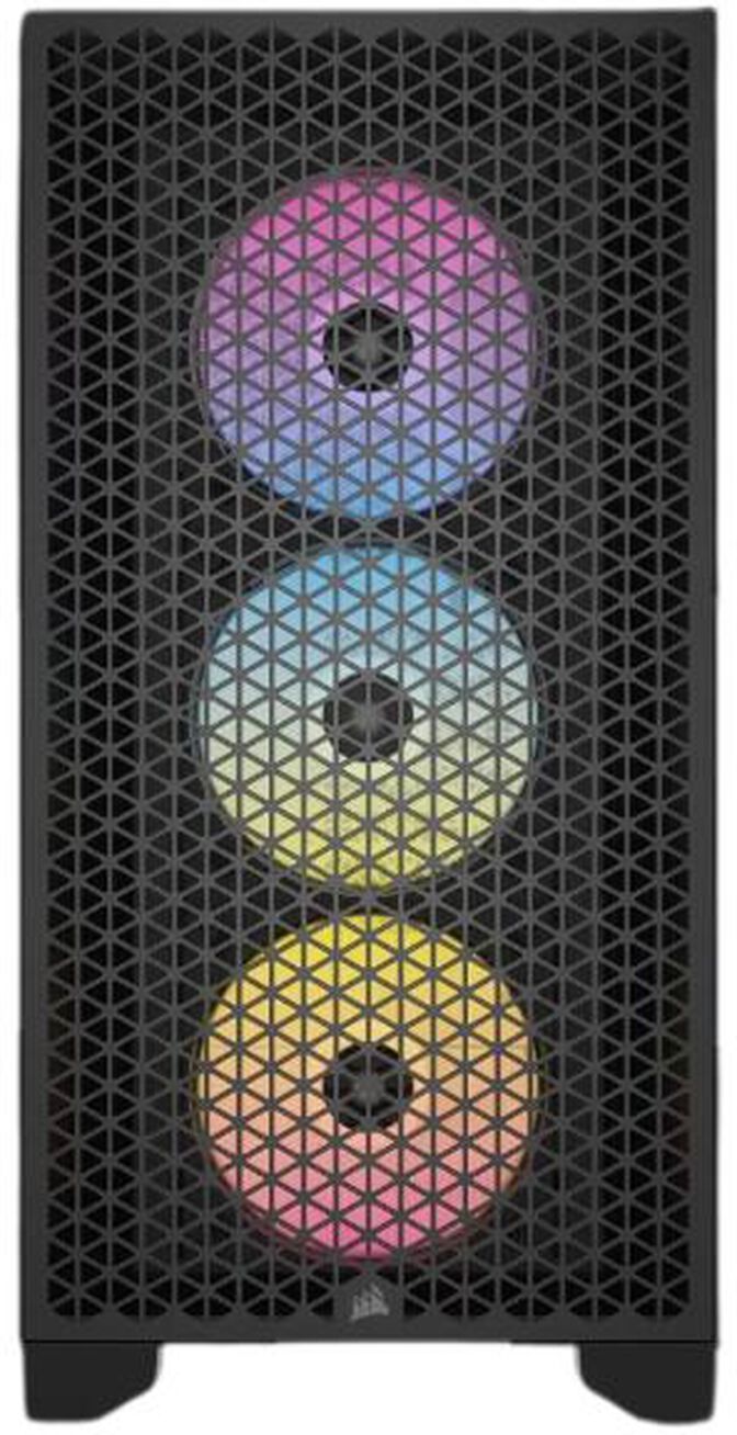 Torre ATX Corsair 3000D RGB Airflow Negro Cristal Templado image number 19