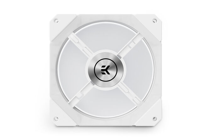 Ventilador EKWB Quantum Impulse 120 D-RGB (400-1800rpm) Blanco image number 1
