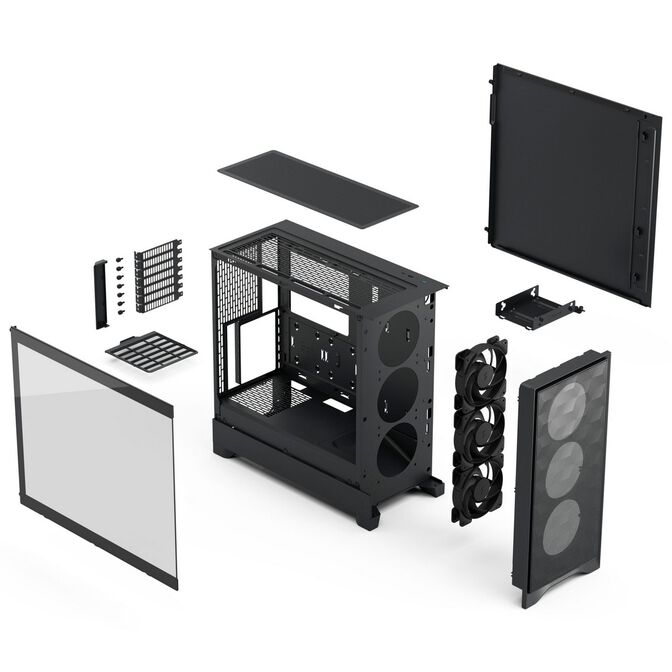 Torre ATX Fractal Design Pop 2 Air Black TG image number 4
