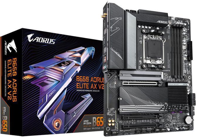 Placa Base Gigabyte B650 Aorus Elite AX V2 image number 0