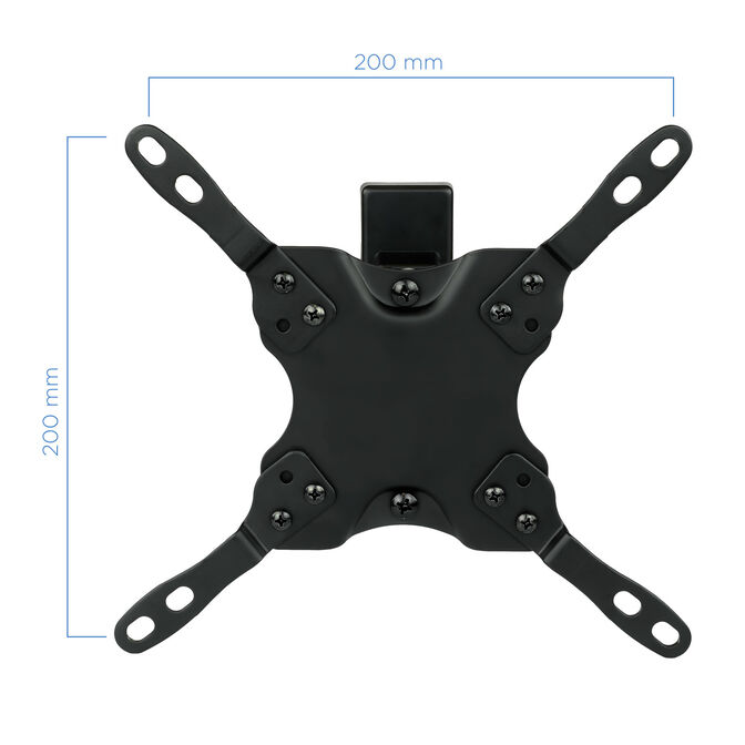 Soporte de Pared Tooq Tilt e GiRat&oacute;nrio 2 Pivots 13" a 42" 190mm Max. 20kg Negro image number 12
