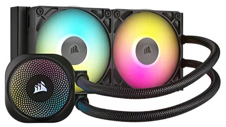 Refrigeración Líquida CPU Corsair iCUE LINK TITAN 240 RX RGB 240mm Negro image number 0