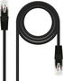 Cable de Red NanoCable RJ45 CAT.6 UTP AWG24 3 M Negro image number null
