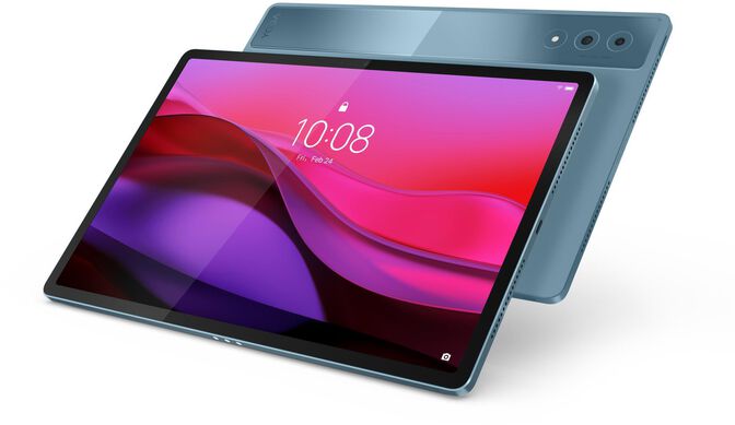 Tablet Lenovo Yoga Tab Plus TB520FU 12.7" (16 / 256GB) 3K 144Hz WiFi Tidal Teal + Funda con Teclado + Pen image number 7