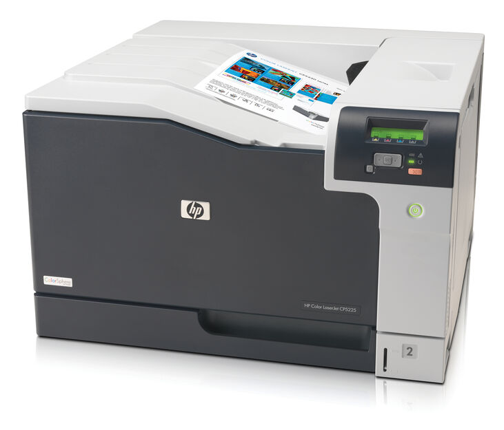 Impresora Láser HP Color LaserJet Professional CP5225dn A3 image number 3