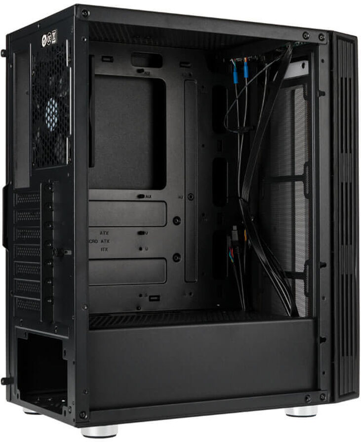 Caja ATX Kolink Nimbus RGB Negro Vidrio Templado image number 6