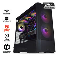 Ordenador King Mod Gamer-PC Ryzen 7 9800X3D 32GB DDR5 1TB RTX 5070 Ti WiFi W11