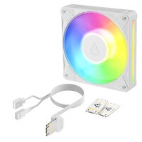 Ventilador Arctic Arctic P12 BioniX PWM ARGB 120mm - Blanco