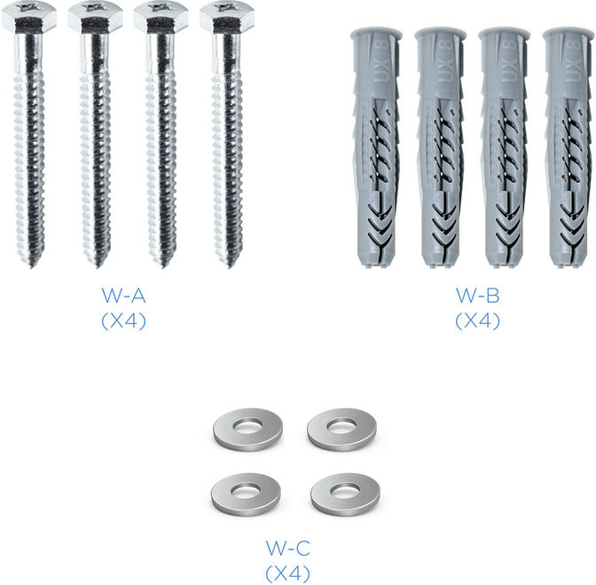 Soporte de Pared Tooq 32" a 55" Max. 40kg Negro image number 5