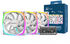 Ventilador Montech AX120 PWM ARGB PWM 120mm Blanco (Pack 3) image number null