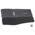 Teclado Ewent EW3290 Ergonómico Multimodo Bluetooth/2.4Ghz Wireless PT Preto image number null