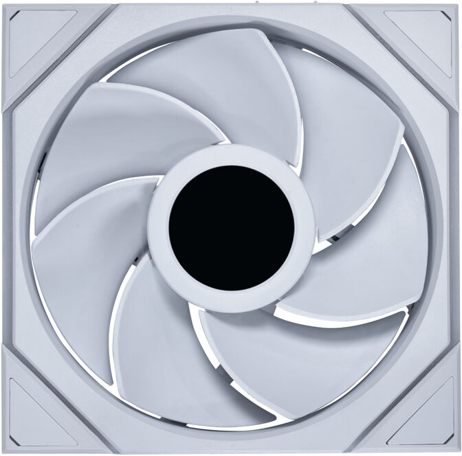 Ventilador Lian Li UNI FAN TL140 LCD Wireless RGB Reverse PWM Blanco 140mm image number 2