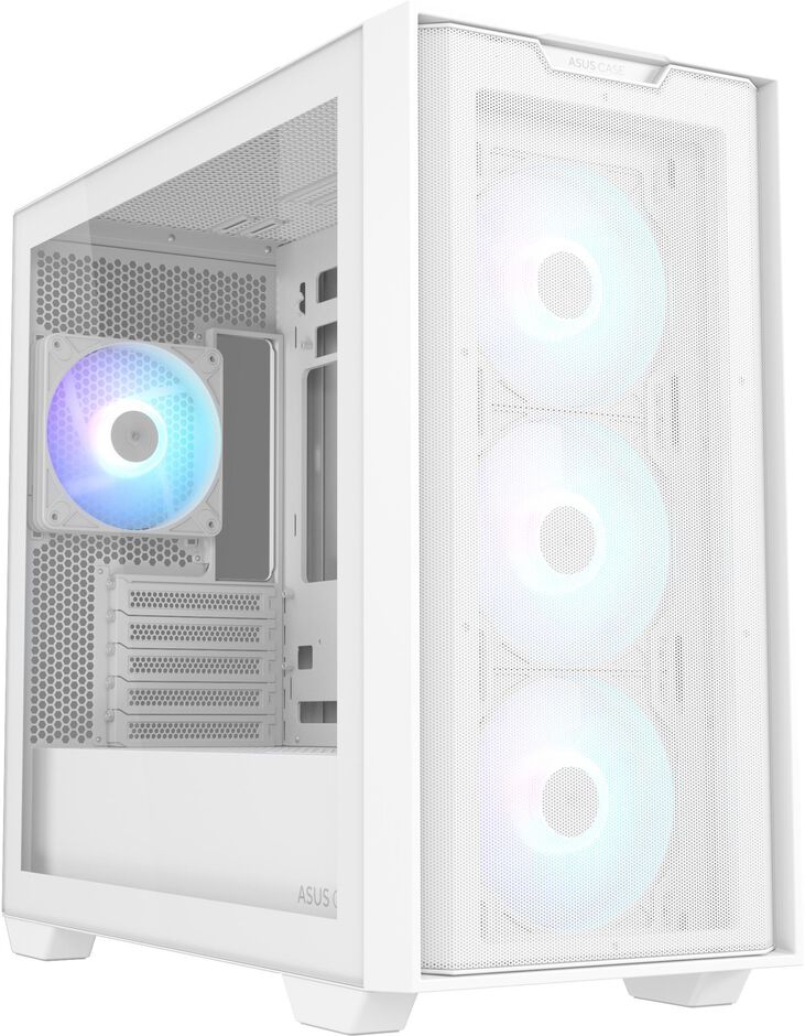 Torre Micro-ATX Asus A21 Plus ARGB Blanco image number 5