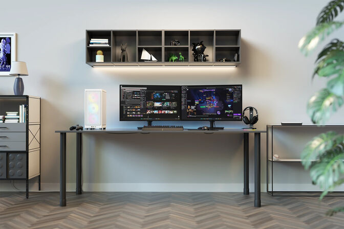 Torre Mini-ITX Corsair iCue 2000D RGB Blanco Cristal Templado image number 15