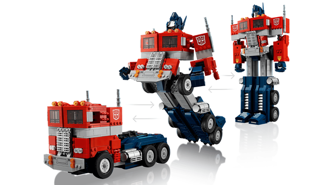 LEGO Icons: Optimus Prime, 1508 Piezas (10302) image number 3