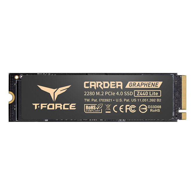 SSD Team Group T-Force Cardea Z440 Lite 500GB Gen4 M.2 NVMe (5000/3800MB/s) image number 0
