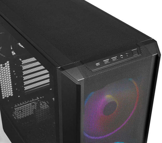 Caja E-ATX Lian Li Lancool 216 ARGB Negro Vidrio Templado image number 4