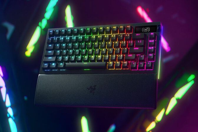 Teclado Razer BlackWidow V4 Pro 75% RGB Tactile Switch Wireless/Bluetooth (US) image number 2