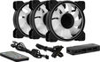 Ventilador Aerocool Mirage 12 ARGB Pro Negro 120mm (Pack 3) image number null