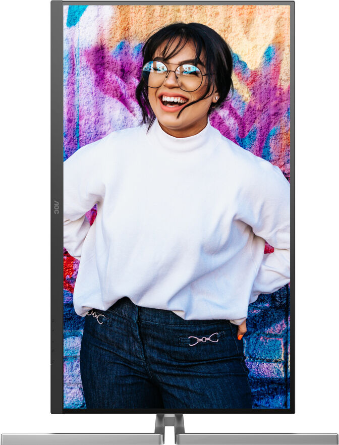 Monitor AOC Graphic Pro 32" U32U3CV Nano IPS 4K 60Hz USB-C (PD90W) DisplayHDR 400 image number 6